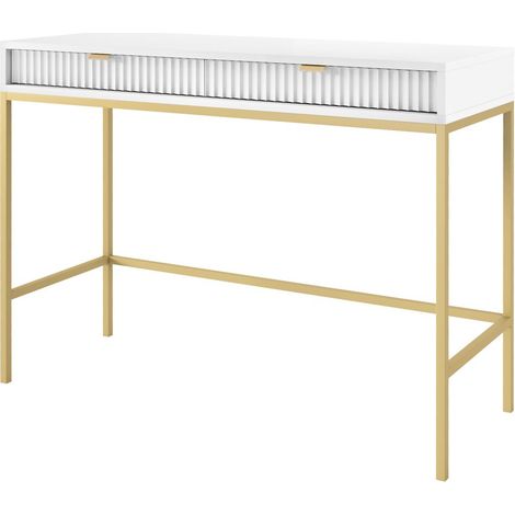 Meuble vasque, Cachemire, 60 × 57 × 46 cm, poignée dorée + Plan de travail (1/5)
