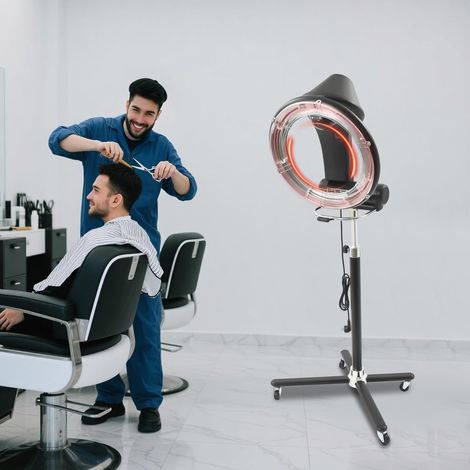Trockenhauben für Haare, Profi Haardampfer mit 4 Räder, 6 Modi, Einstellbare Höhe 134-173CM, 0-60Min Haartrockenhaube für Friseursalons und Kosmetiksalons (1/5)
