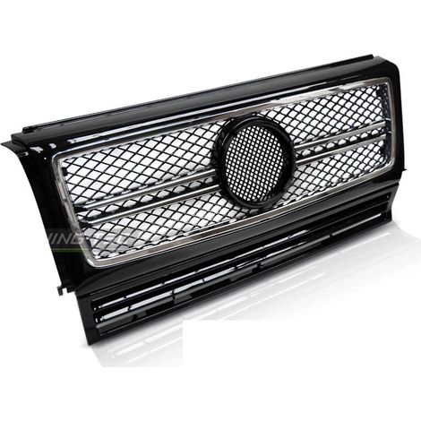 Grille calandre Mercedes classe G W463 90-12 noir chrome look AMG-27318155