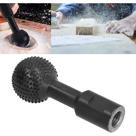 Kugelfräskopf-Schnittstelle für die Holzbearbeitung, Kugelfräskopf für 5/8-11"-Winkelschleifer, Kugelmeißel, Rundkugelfräser, Schleifkopf, Fräser, Polier- und Schleifwerkzeuge (1/5)