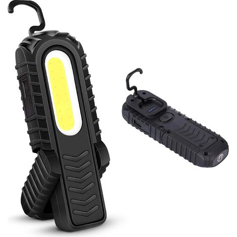 Lampe de travail LED rechargeable magnétique 5 W 350 lm 2000 mAh (1/5)