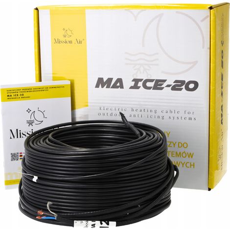 CABLE CALEFACTOR ANTIHIELO MA ICE-20W/M 2700W 135M (1/5)