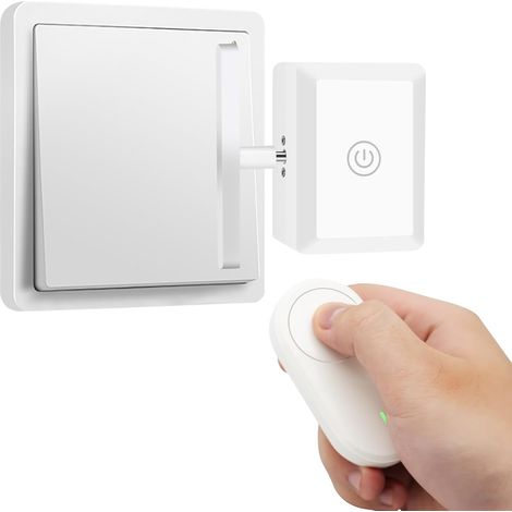 Button Pusher, Toggle, Télécommande Sans Fil Rendez Vos Interrupteurs Intelligents, Interrupteur Paresseux Pour le Contrôle de la Lumière (1/5)