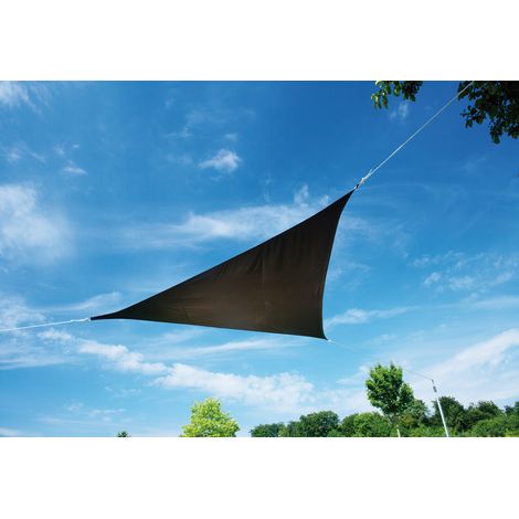 Doppler Sonnensegel "AluPro 360 x 360 x 360" Dreieck, 3,60 x 3,60 x 3,60 m, anthrazit, Bezug aus 100% Polyester, 1,9 kg Sonnensegel "AluPro 360 x 360 x 360" Dreieck, anthrazit, 360 x 360 x 360 cm (1/2)