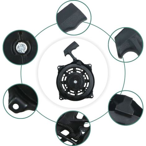Set mit 2 Briggs & Stratton Anlassern 497680 – Ersetzt 099772 und 099777 – Gartengerätezubehör (1/5)