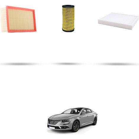 Kit tagliando 3 filtri compatibile con Renault Talisman 2.0 Blue Dci 147kw Dal 2019 (1/5)