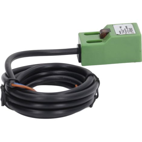 Capteur de proximité carré à 2 fils, normalement ouvert, détection de distance, interrupteur d'approche inductif 90-250 V CA (1/5)