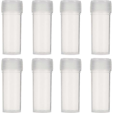 100 Stück 5 ml transparente Kunststoffflaschen für ätherische Öle, wiederbefüllbare Flaschen-4.2X1.6CM-transparent (1/3)