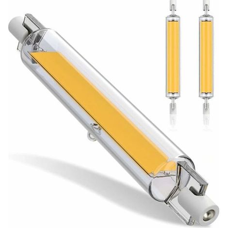 Ampoule LED R7S de 20W 118mm dimmable,6000K blanc frais Ampoule LED R7S,Ampoule LED R7S de 118mm,lumière d'inondation à 360°, 220 (1/5)