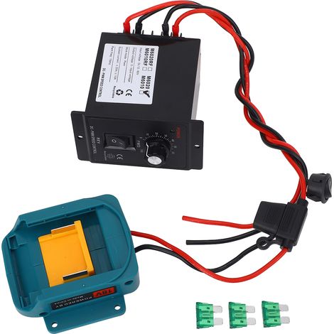 Adaptateur de batterie, Kit de contrôleur de vitesse de moteur, interrupteur de commande électrique à brosse DC PWM et pour série BL18 18V (1/5)