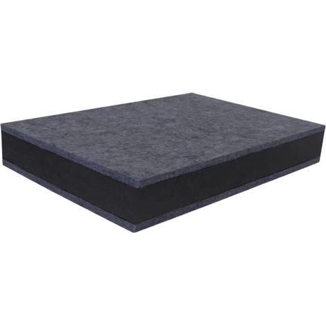 Tapis anti-vibrations facile à nettoyer, de qualité absorbant les choc (1/5)