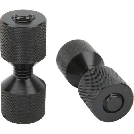 Lot de 2 goupilles à deux trous en aluminium pour raccords de brides de tuyauterie (voitures, navires, machines lourdes). (1/5)