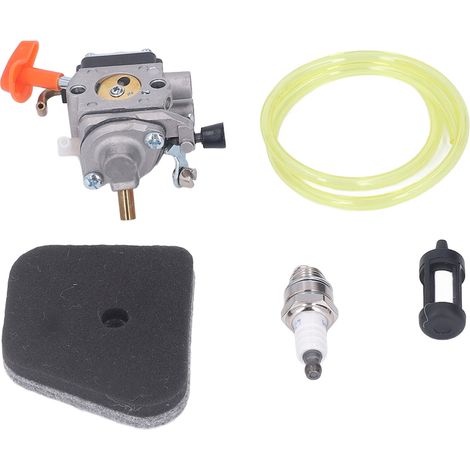Kit filtre à carburateur, filtre à carburant, durite de carburant et bougie d'allumage 41801200611 pour Stihl HL100K (1/5)
