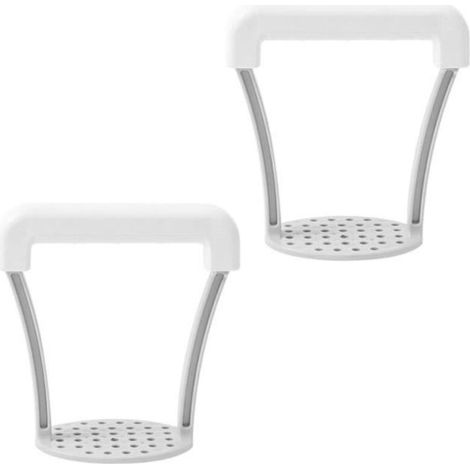 Presse purée manuelle,presse-purée manuel en plastique,outil de cuisine portable,hachoir à patate douce accroché,pour fruit,banane (1/4)