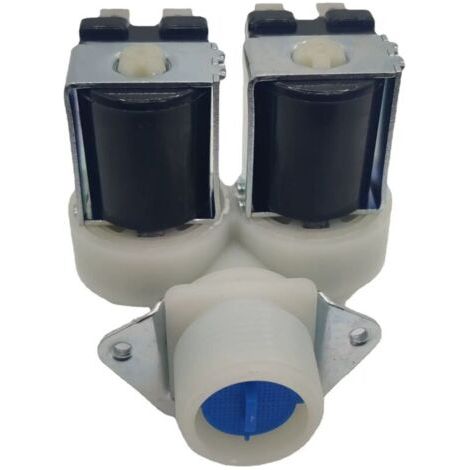 BUNTHAUS Lntyq Vanne d'admission d'eau,électrovanne d'admission d'eau à Double tête pour Machines à Laver automatiques pour Machines à Laver à Tambour (1/5)