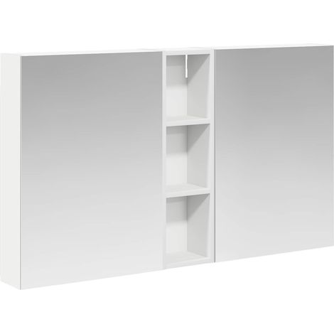 Maison Exclusive - Set di Armadi da Bagno con lo scaffale 3 pcs 120 x 14,5 x 70 cm