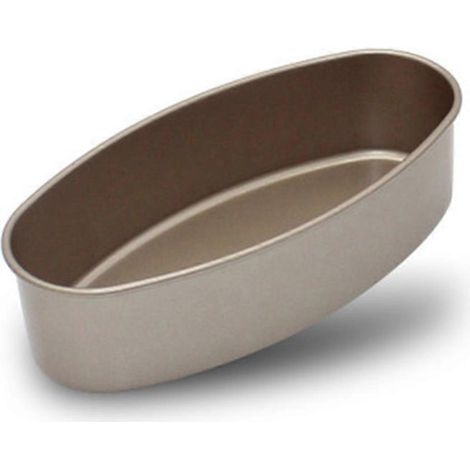 23 cm ovale Antihaft-Kuchenform, Käsekuchenform, Kastenform, Brotform, Backblech