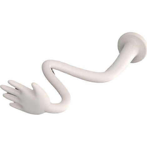 Flexible silicone lave-linge et sèche-linge support de porte pliable Sturdy Stopper pour frais et odeur, lave-linge sèche-linge accessoire blanc (1/5)