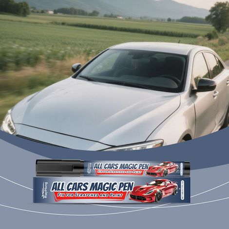 Car paint care pen, 2-in-1 for repairing car paint scratches, convenient touch-sensitive pen -- 5ml (1/5)