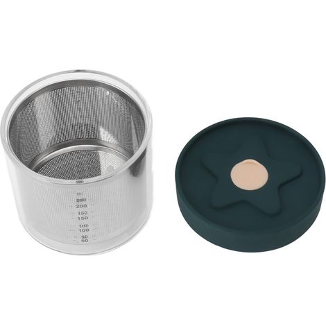 Boîte de conservation alimentaire de 200 ml résistante aux hautes températures, avec couvercle hermétique et trou de drainage, idéale pour garder les aliments frais au réfrigérateur. (1/5)