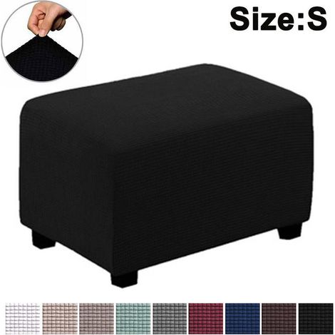 Stretchable Bean Bag Cover, Protective Cover for Bean Bag, Storage Cover for Bean Bag, Protective Cover for Furniture, Soft Rectangle Protective Cover with Elastic Belt ----- S ---- (1/4)