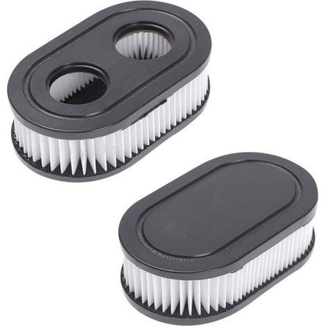 Filtre À Air Ovale Noir Pour Tondeuse MTD Lot De 2 Pièce BS 798452 (1/4)