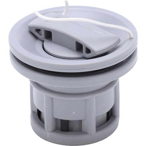 Valve de gonflage légère pour bateau pneumatique, kayak, embarcation en caoutchouc (gris) (1/5)