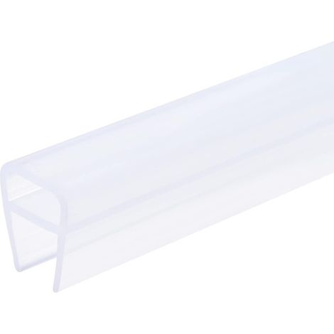 Joint d'étanchéité pour porte de douche en verre sans cadre 59,06 po U 3/8 (10 mm)