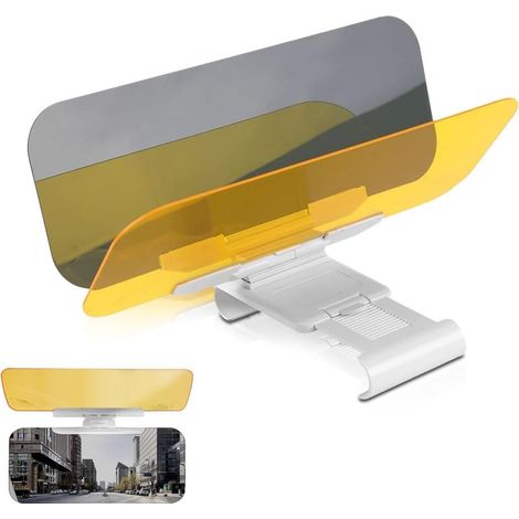2-in-1-Auto-Sonnenschutz, Blendschutz-Sonnenschutzverlängerung für Tag und Nacht, Sonnenschutz für die Windschutzscheibe, Sonnenschutz fürs Autofahren, Augenschutz fürs Auto (1/5)