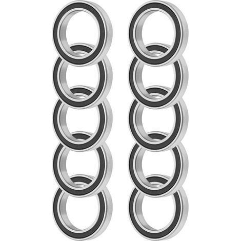 Lot de 10 roulements à billes étanches 6805-2RS 25x37x7mm (1/5)