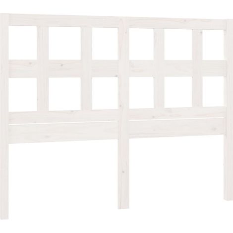Cabecero accesorio para dormir mueble dormitorio 165,5 x 4 x 100 cm madera de pino blanco TDL0203799
