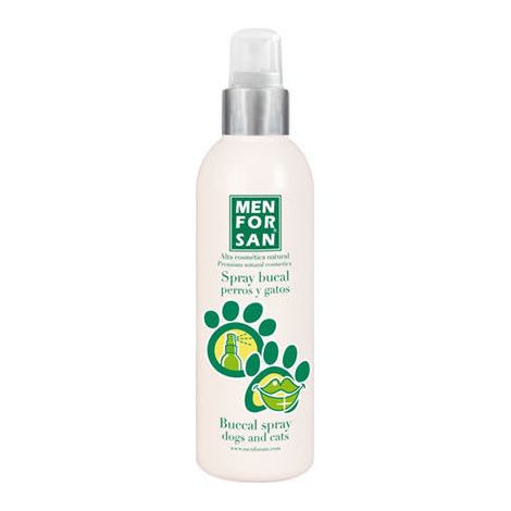 Pulvrisation orale menforsan 125ml contre la mauvaise haleine pour chiens et chats