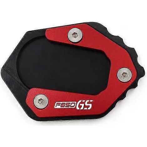 Für BMW F850GS F850GS F750GS F850GS F750GS F850GS F750GS 2018-2022 Motorradzubehör CNC Kickstand Seitenständerverlängerung Vergrößerungspad--rot-F850GS
