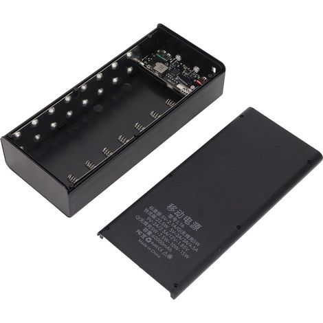 Boîte D'alimentation Mobile (pas de Batterie) - 16x18650 Rapide 2 Sorties (1/5)