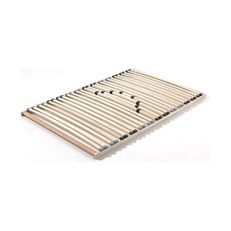 Sommier cadre bois 140x200 26 lattes (1/4)