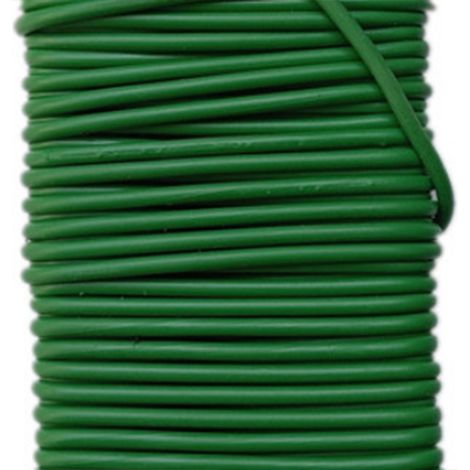 Fil pour plantes avec attaches torsadées - Câble de jardin en fer plastifié 2,8mm x 20m - Support flexible pour fixation et arrangement (1/4)