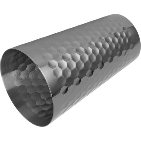 Mug multifonction en acier inoxydable 304 martelé, style Moscow Mule, pour bar et maison, finition noire. (1/5)