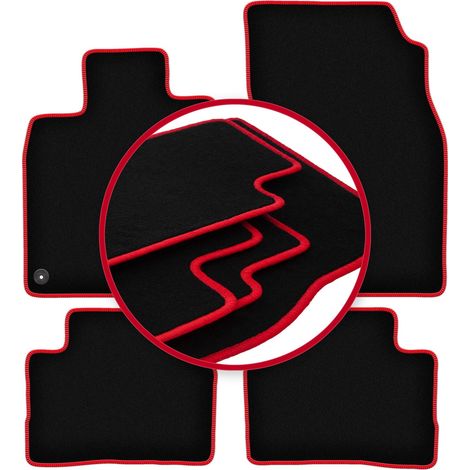 Tapis de voiture CARLUX-RED pour : Nissan Qashqai II J11 (2013-) (1/5)