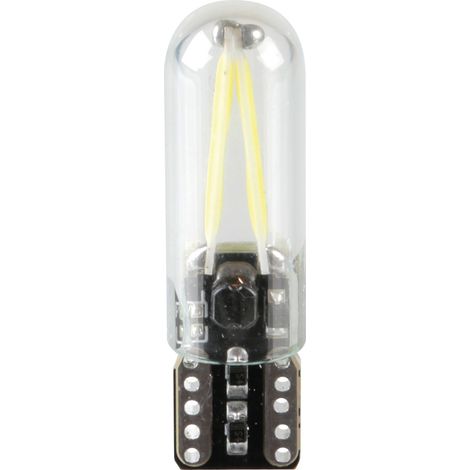 12/24V Led series - 2 Led COB - (T10) - W2,1x9,5d - 2 pz - Scatola - Bianco - Doppia polarità (1/5)