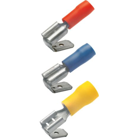 Klauke Flachsteckhülse 4-6qmm 750AZ 100 Stk