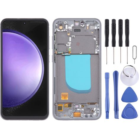 Compatible with the 6.43-inch OLED LCD screen with frame of the Samsung Galaxy S23 FE SM-S711B. (1/4)