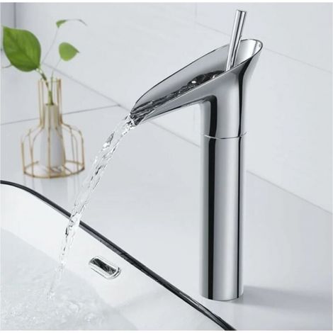 Bathroom Faucet, Bathroom Faucet Single Lever Chrome Retro Basin Mixer Tap Bathroom Mixer Tap, Brass Counter Top Basin Faucet Hand Wash Basin Faucet
