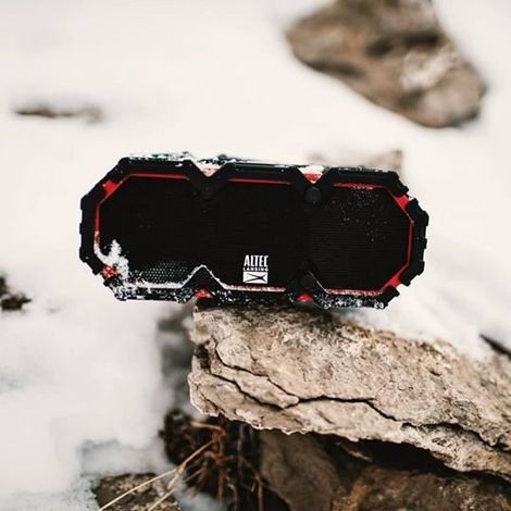 Enceintes Bluetooth Nomade - ALTEC LANSING - AL-IMW477 - Etanche IP67 - 10h d'autonomie - Rouge