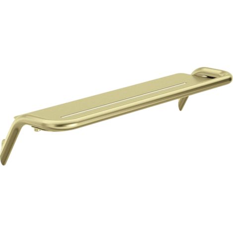 Deante Silia mensola da parete in oro spazzolato, design minimalista