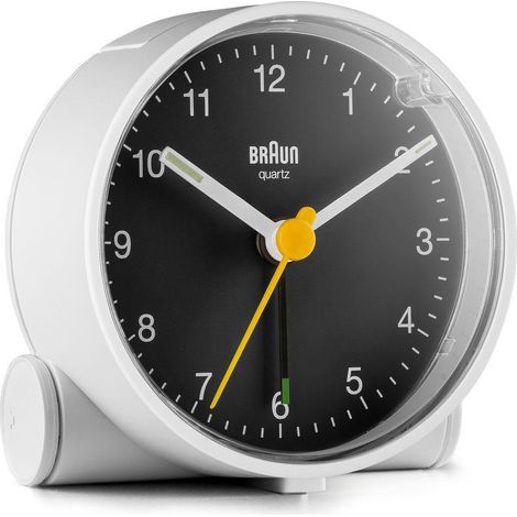 Braun BC 01 WB sveglia nera e bianca design compatto (1/2)