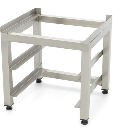 Support pour Lave-Vaisselle - pour 40 x 40 cm - Inox - Maxima