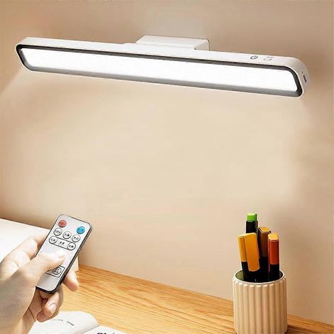 Lampe de bureau LED rechargeable USB, lampe de bureau à intensité variable, lampe de chevet magnétique suspendue pour la lecture (1/5)