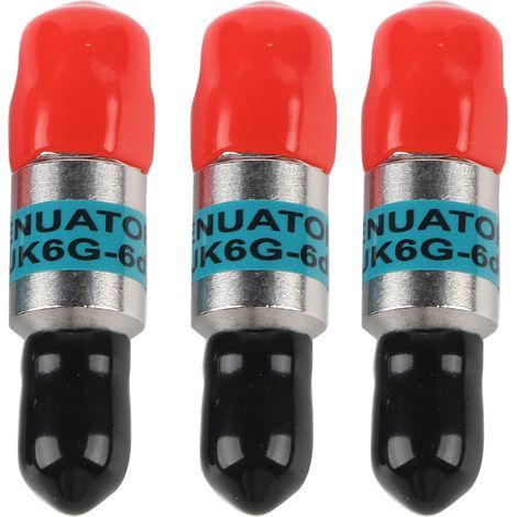 SMA-JK Stecker auf Buchse HF-Koaxialdämpfungsglied 2W 6GHz 50Ω 1-30dB (6dB) (1/5)