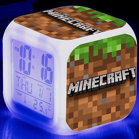 My World Digitaler Wecker (E), Wecker mit bunten Lichtern