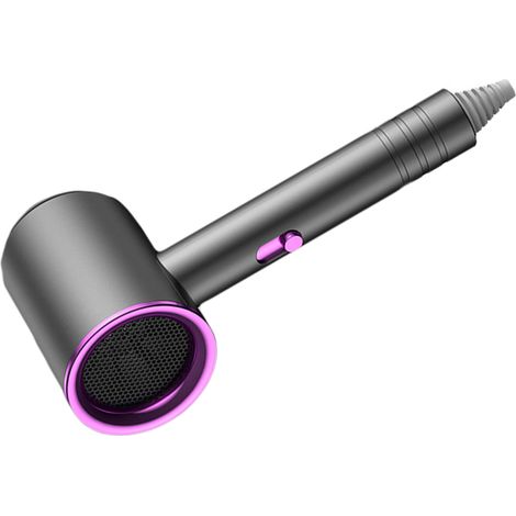 Leiser Haartrockner mit 360° drehbarer Düse, schnelltrocknend, aus ABS und PP, tragbar, für Zuhause und den Salon, hellblau (1/5)